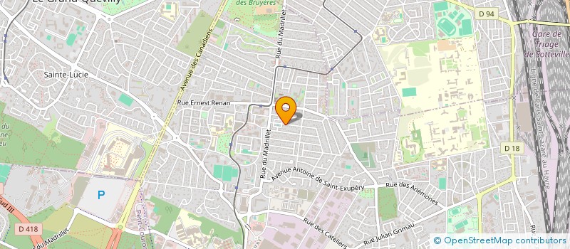 localisation de l'entreprise MONSIEUR PHILIPPE BERTRAND  SAINT-ETIENNE-DU-ROUVRAY