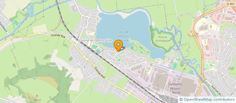 localisation de l'entreprise MONSIEUR PHILIPPE BESANCON  VAIVRE-ET-MONTOILLE