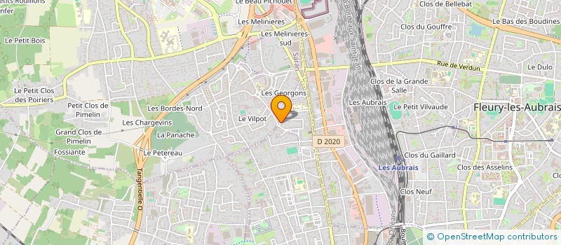 localisation de l'entreprise MONSIEUR PHILIPPE BESSON à ORLEANS