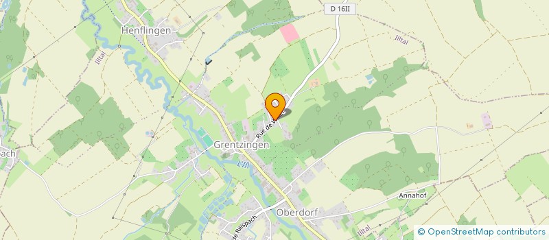 localisation de l'entreprise MONSIEUR PHILIPPE BETZLER  ILLTAL