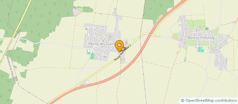 localisation de l'entreprise MONSIEUR PHILIPPE BEUCHET  PEROY-LES-GOMBRIES