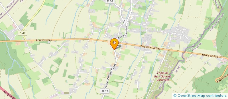 localisation de l'entreprise MONSIEUR PHILIPPE BEUILLE  GER