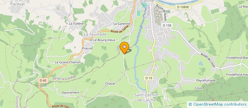 localisation de l'entreprise MONSIEUR PHILIPPE BEYLIE  NOAILLES