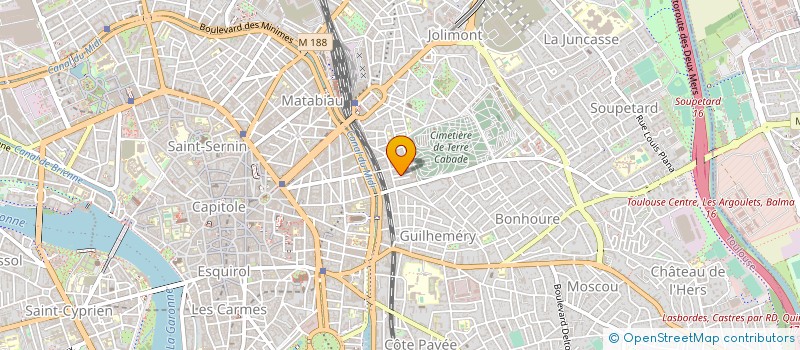 localisation de l'entreprise MONSIEUR PHILIPPE BEYRIES à TOULOUSE