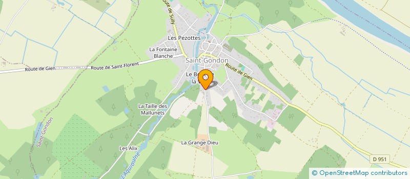 localisation de l'entreprise MONSIEUR PHILIPPE BEZARD à SAINT-GONDON