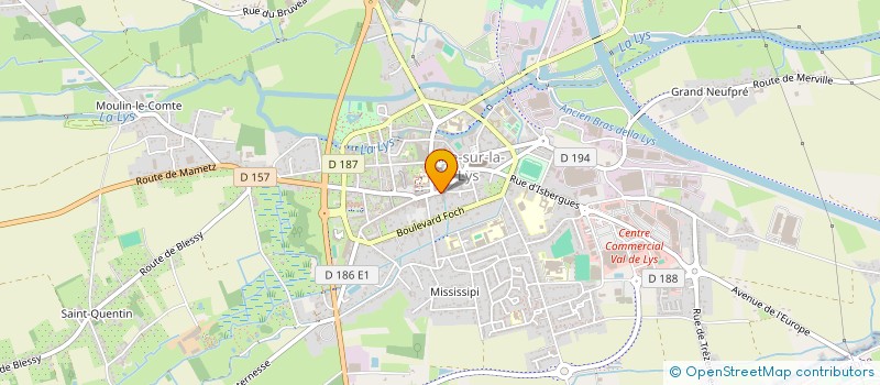 localisation de l'entreprise MONSIEUR PHILIPPE BEZIAT à AIRE-SUR-LA-LYS