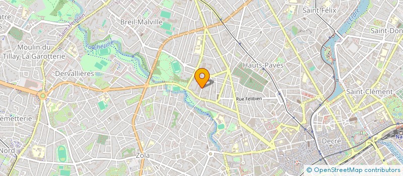 localisation de l'entreprise MONSIEUR PHILIPPE BEZIER à NANTES