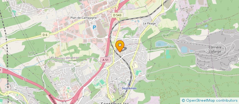 localisation de l'entreprise MONSIEUR PHILIPPE BEZON à SEPTEMES-LES-VALLONS