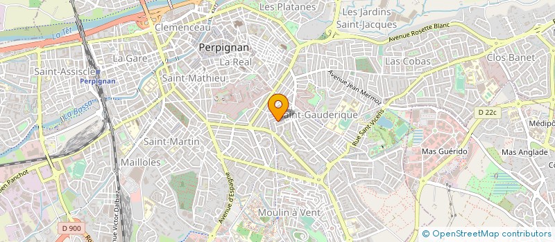 localisation de l'entreprise MONSIEUR PHILIPPE BIAGI  PERPIGNAN