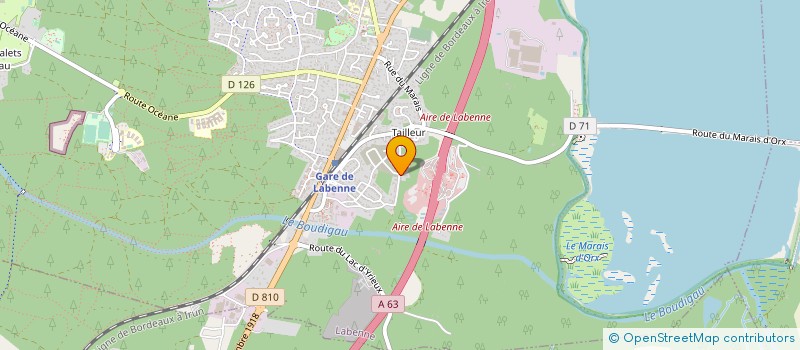 localisation de l'entreprise MONSIEUR PHILIPPE BIANCO  LABENNE