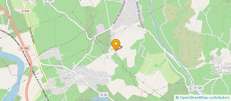 localisation de l'entreprise MONSIEUR PHILIPPE BICOT  MARTIGNARGUES