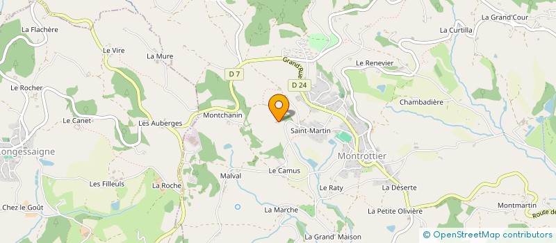 localisation de l'entreprise MONSIEUR PHILIPPE BIEF à CHAMBOST-LONGESSAIGNE