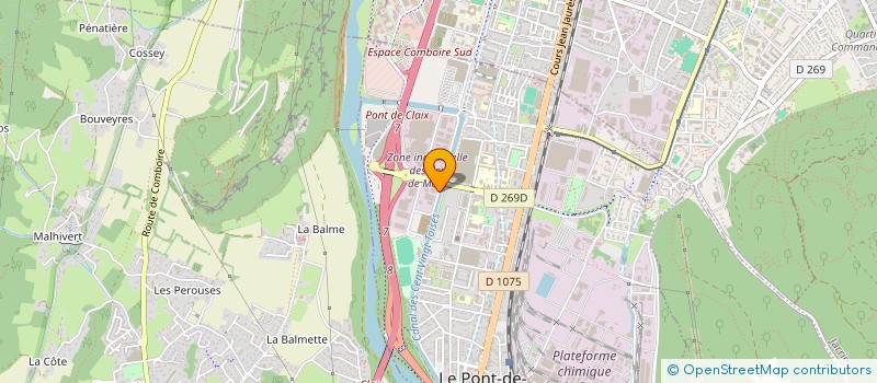 localisation de l'entreprise MONSIEUR PHILIPPE BIFARELLA  LE PONT-DE-CLAIX