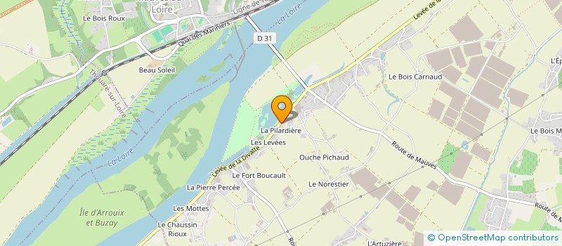 localisation de l'entreprise MONSIEUR PHILIPPE BILLAUD à DIVATTE-SUR-LOIRE