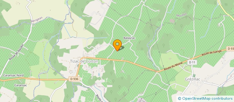 localisation de l'entreprise MONSIEUR PHILIPPE BILLEAUD  BAZAS