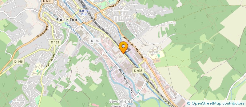 localisation de l'entreprise MONSIEUR PHILIPPE BILLET à BAR-LE-DUC