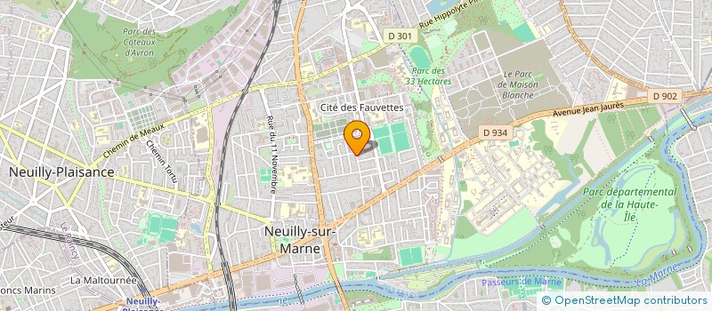 localisation de l'entreprise MONSIEUR PHILIPPE BILLETTE à NEUILLY-SUR-MARNE