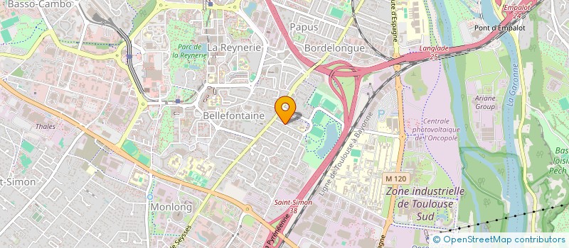 localisation de l'entreprise MONSIEUR PHILIPPE BINETEAU à TOULOUSE