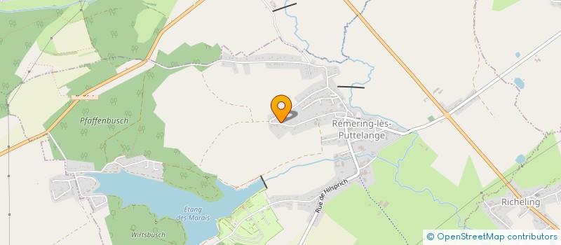 localisation de l'entreprise MONSIEUR PHILIPPE BIRAUD  REMERING-LES-PUTTELANGE