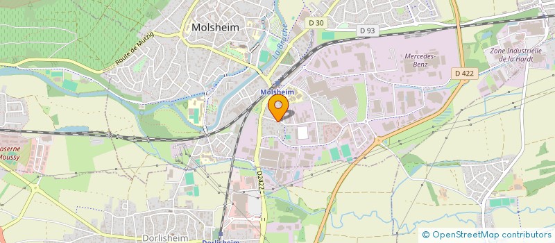 localisation de l'entreprise MONSIEUR PHILIPPE BIRKENSTOCK  ERNOLSHEIM-BRUCHE