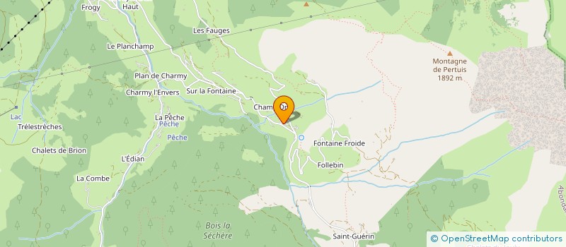 localisation de l'entreprise MONSIEUR PHILIPPE BIRONIEN  ABONDANCE