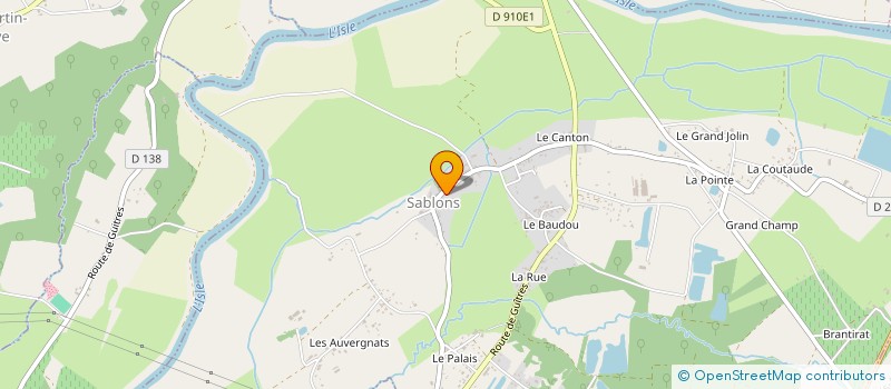 localisation de l'entreprise MONSIEUR PHILIPPE BIROT à SAVIGNAC DE L'ISLE