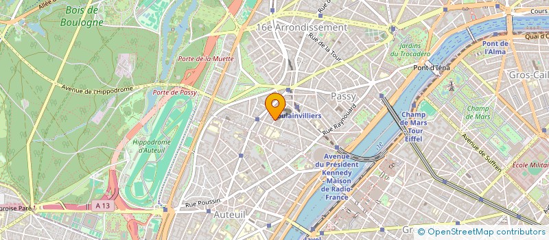 localisation de l'entreprise MONSIEUR PHILIPPE BISMUT  PARIS