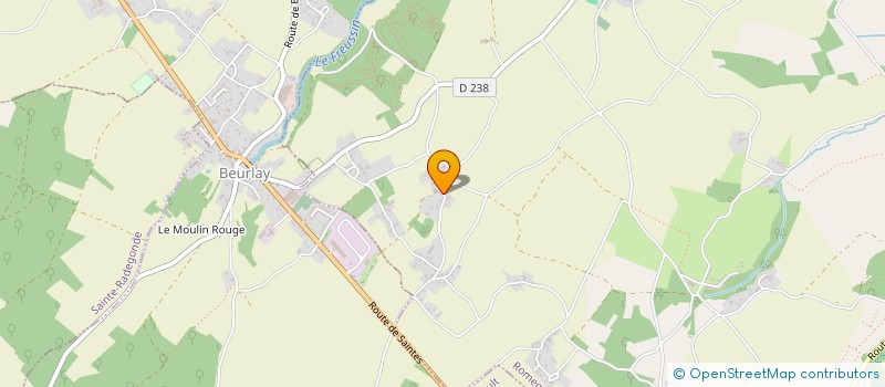 localisation de l'entreprise MONSIEUR PHILIPPE BLAIN  ROMEGOUX