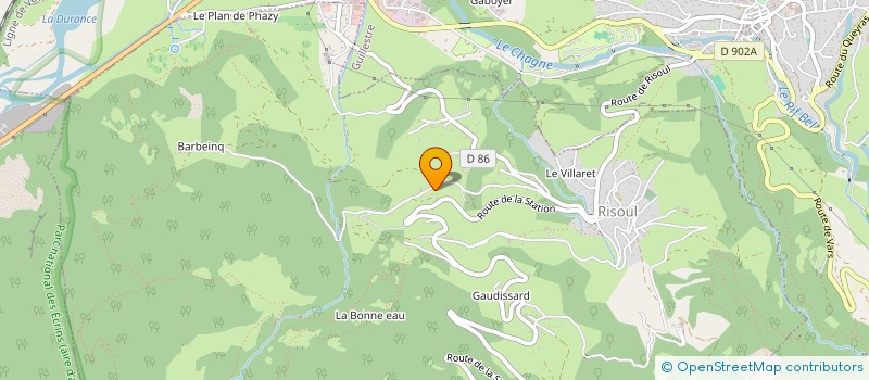 localisation de l'entreprise MONSIEUR PHILIPPE BLANC  RISOUL