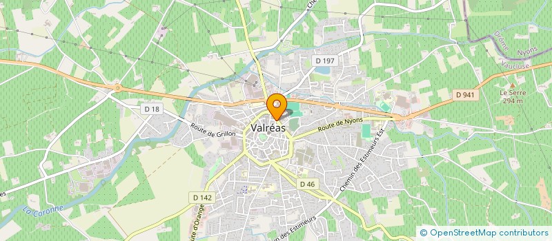 localisation de l'entreprise MONSIEUR PHILIPPE BLANC à VALREAS