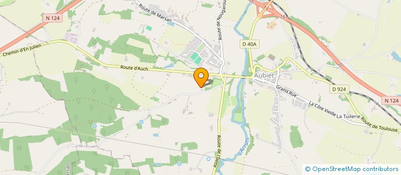 localisation de l'entreprise MONSIEUR PHILIPPE BLANC  MARSAN