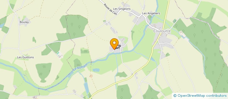 localisation de l'entreprise MONSIEUR PHILIPPE BLANC à COULOUTRE