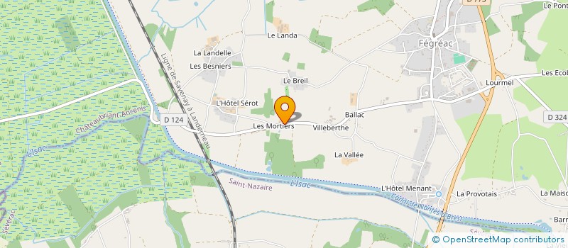 localisation de l'entreprise MONSIEUR PHILIPPE BLANCHARD à AVESSAC