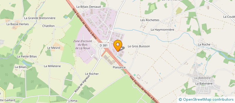 localisation de l'entreprise MONSIEUR PHILIPPE BLANCHARD à VIGNEUX-DE-BRETAGNE