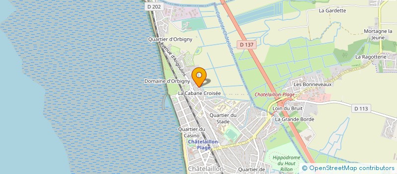 localisation de l'entreprise MONSIEUR PHILIPPE BLANCHARD à CHATELAILLON-PLAGE