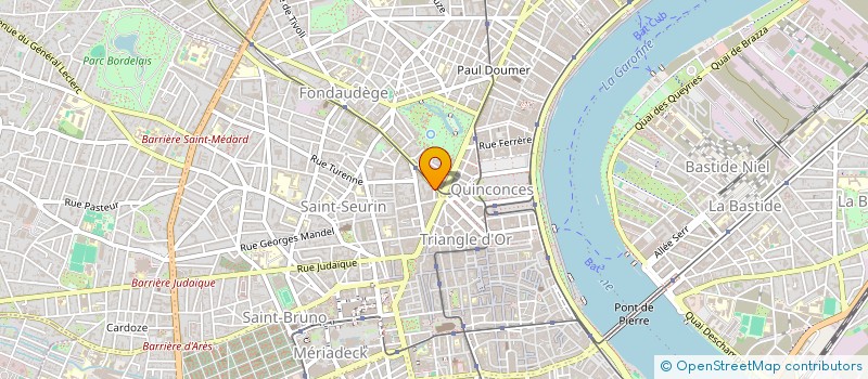 localisation de l'entreprise MONSIEUR PHILIPPE BLAZQUEZ  BORDEAUX