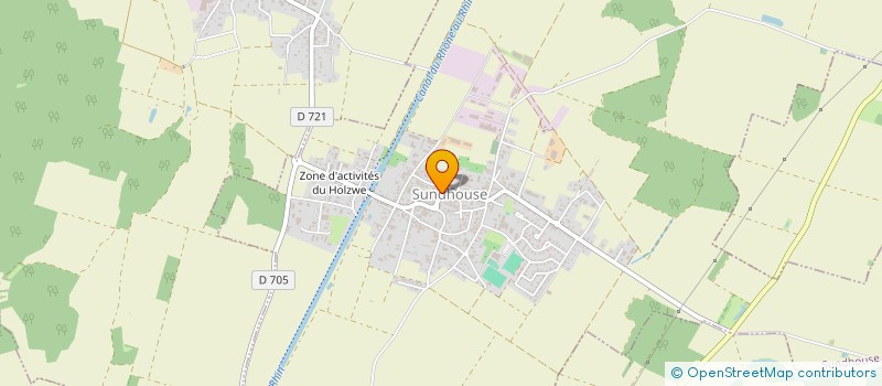 localisation de l'entreprise MONSIEUR PHILIPPE BLEGER  SUNDHOUSE