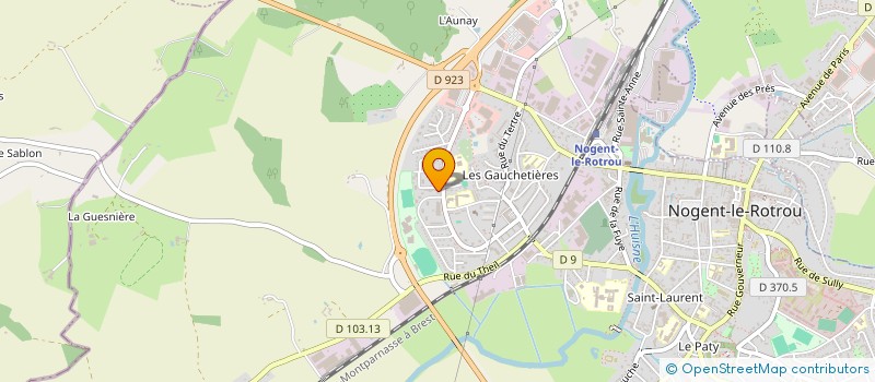 localisation de l'entreprise MONSIEUR PHILIPPE BLOMBOU à NOGENT-LE-ROTROU