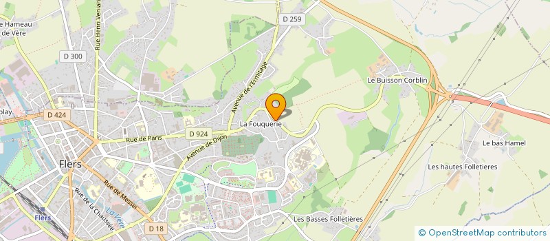 localisation de l'entreprise MONSIEUR PHILIPPE BLONDEAU à FLERS