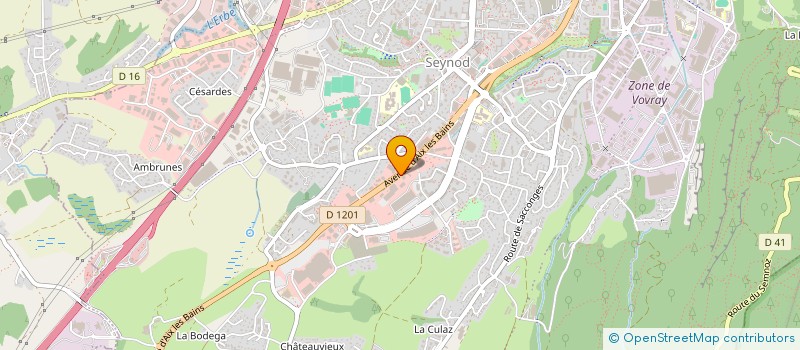localisation de l'entreprise MONSIEUR PHILIPPE BLONDEL à ANNECY