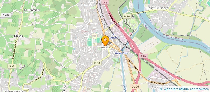 localisation de l'entreprise MONSIEUR PHILIPPE BLONDEL  ANSE