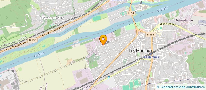 localisation de l'entreprise MONSIEUR PHILIPPE BLONDEL à LES MUREAUX