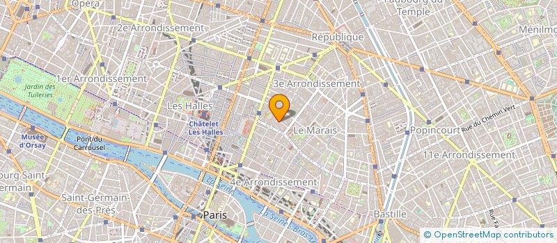 localisation de l'entreprise MONSIEUR PHILIPPE BLONDEZ  PARIS