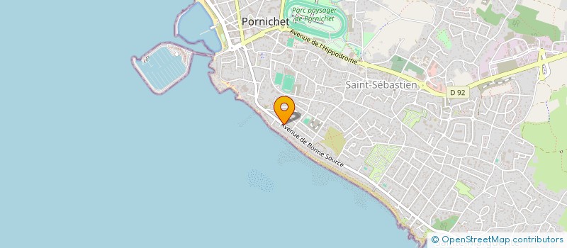 localisation de l'entreprise MONSIEUR PHILIPPE BLOUIN à PORNICHET