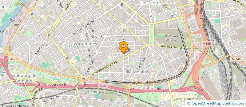 localisation de l'entreprise MONSIEUR PHILIPPE BLOUIN à LILLE