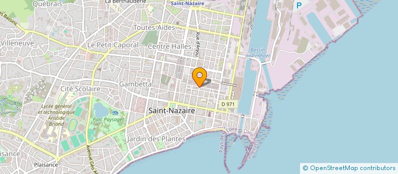 localisation de l'entreprise MONSIEUR PHILIPPE BLUMSTEIN  SAINT-NAZAIRE