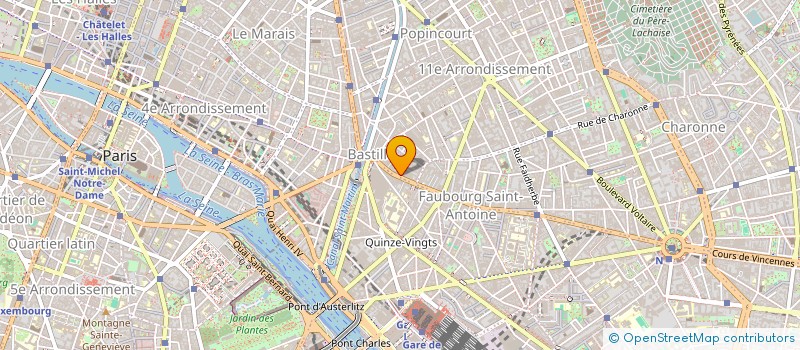 localisation de l'entreprise MONSIEUR PHILIPPE BOBET  PARIS