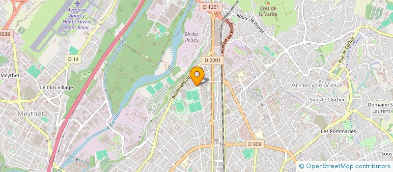 localisation de l'entreprise MONSIEUR PHILIPPE BOCHET à ANNECY