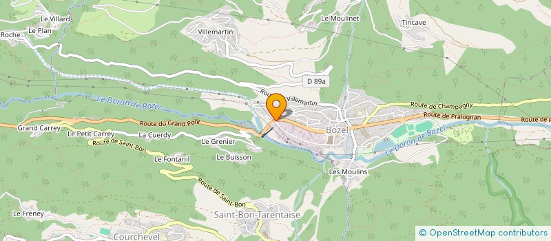 localisation de l'entreprise MONSIEUR PHILIPPE BOCQUET  BOZEL