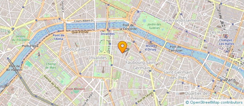 localisation de l'entreprise MONSIEUR PHILIPPE BOCQUILLON  PARIS